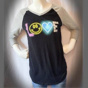 👛5 FOR 15! Justice Raglan T-Shirt